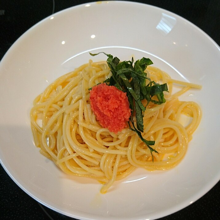 簡単！クリーミー明太子パスタ